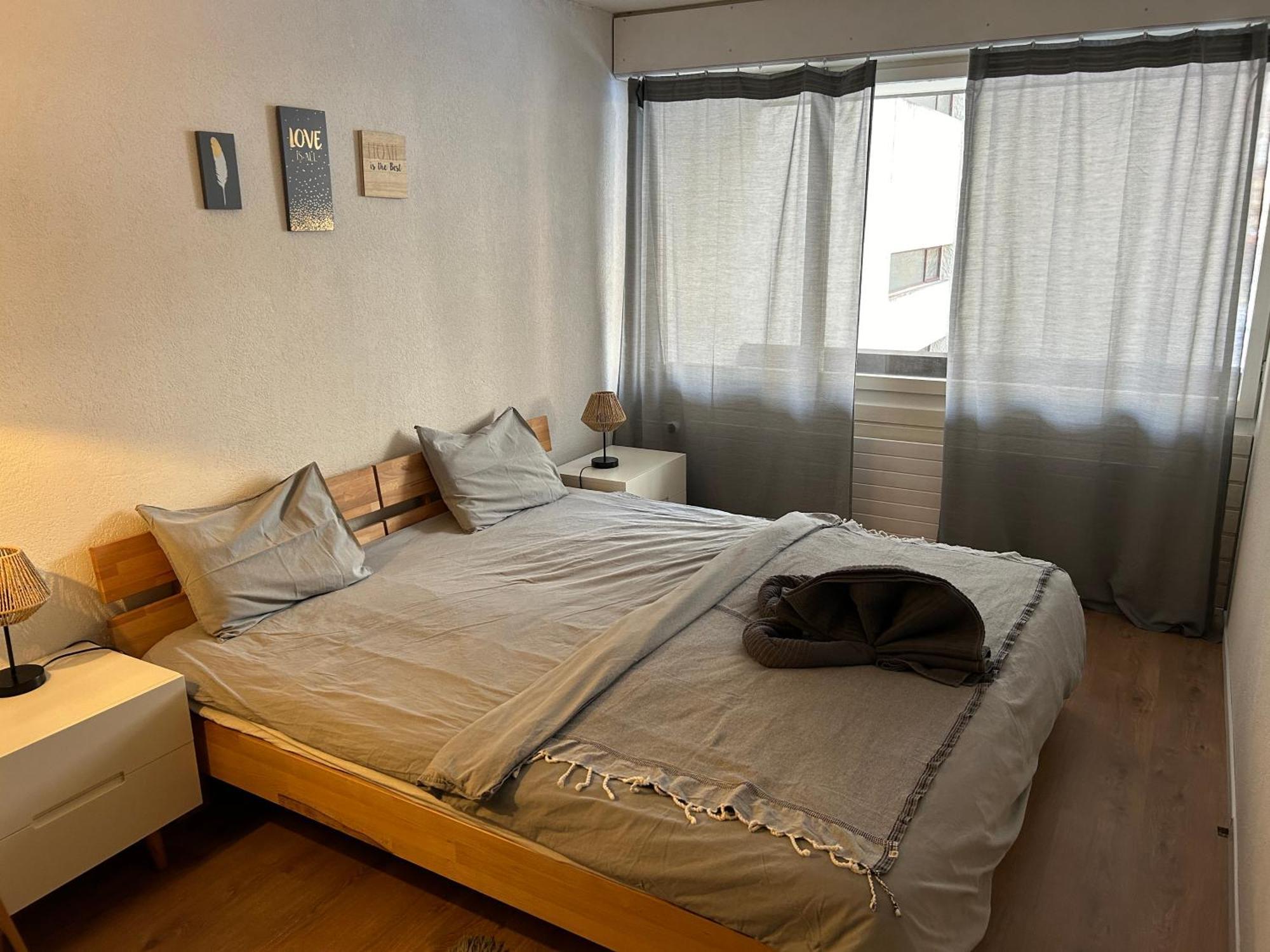 Super Central - Appartement 2,5Pcs A Leukerbad Exterior foto